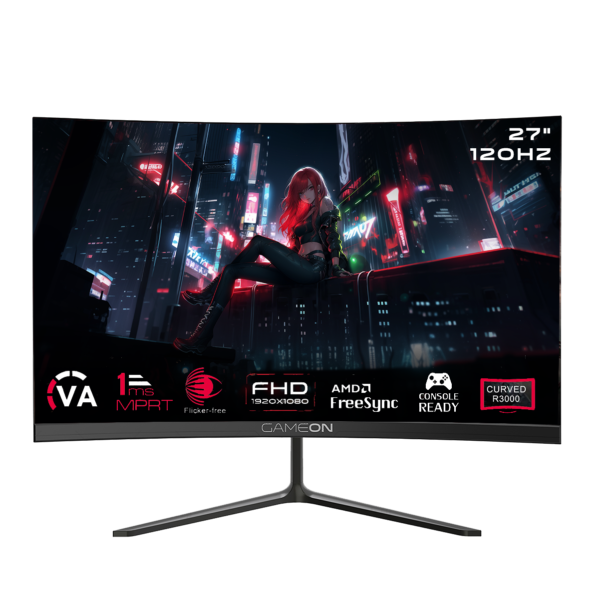 Gameon 27 QHD 120hz Ips Gaming Monitor
