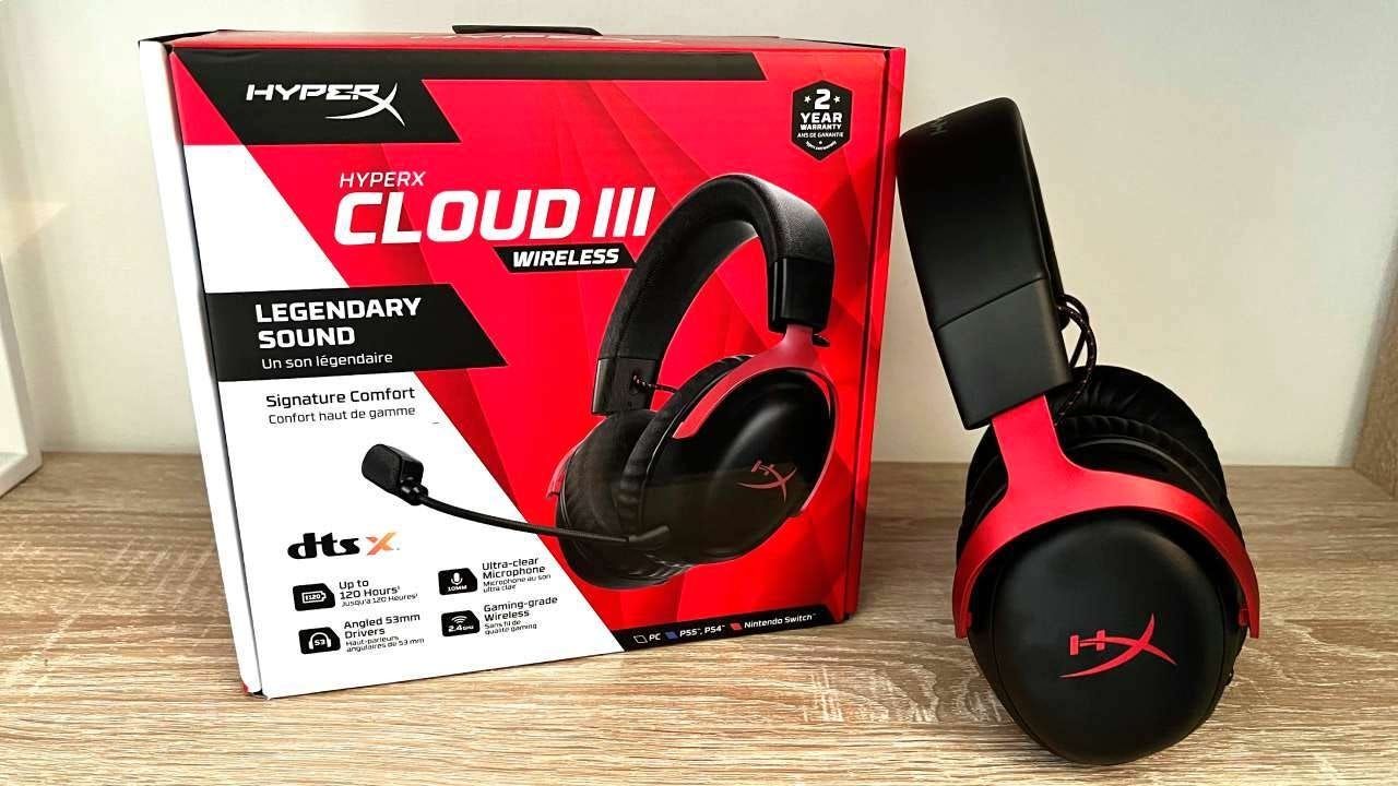 Hyper X cloud 3 wireless اوبن بوكس