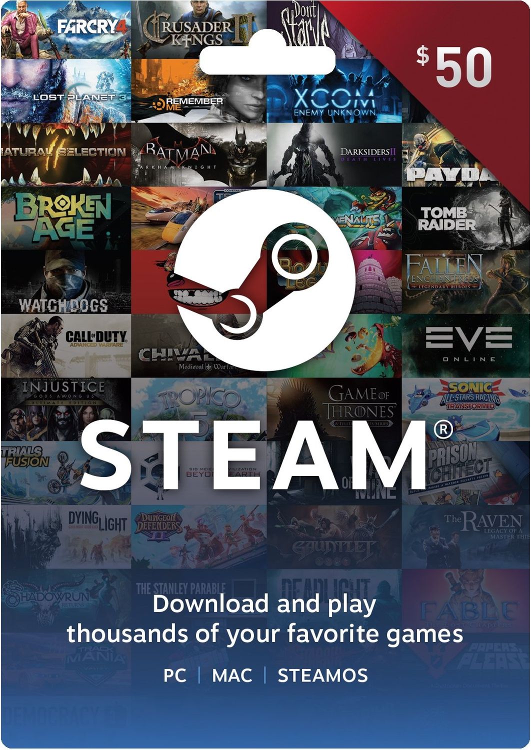 Steam 50$