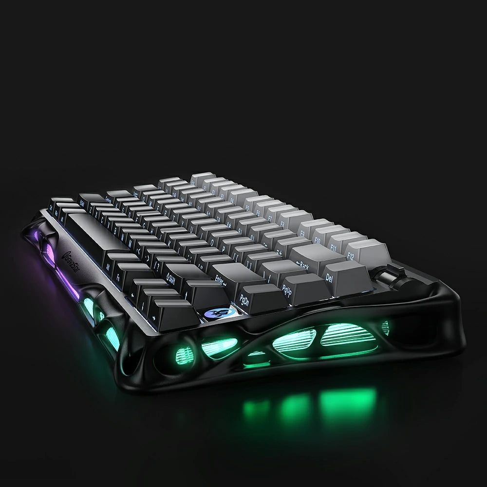 GravaStar Mercury K1 75% Mechanical Keyboard- Gradient Black