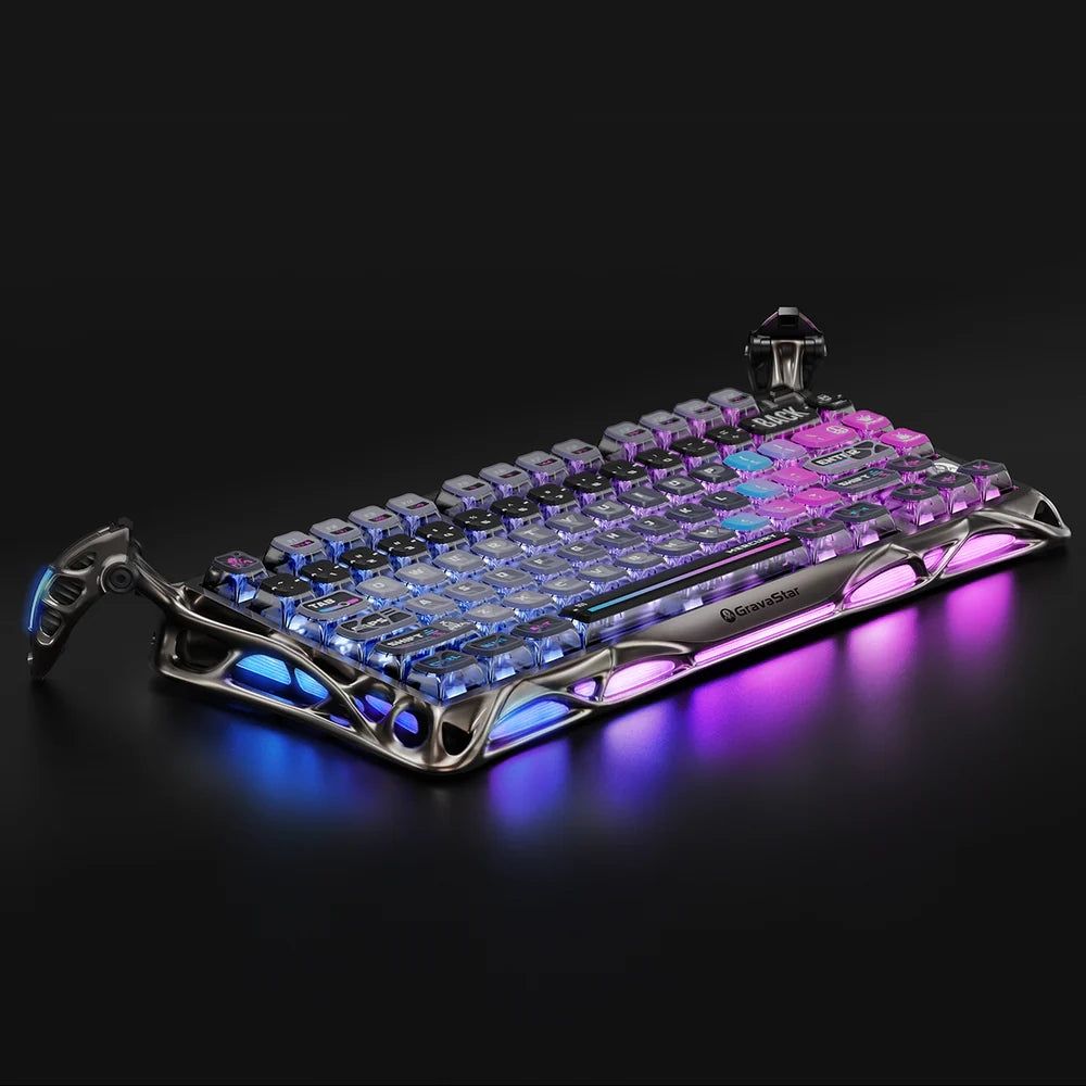 GravaStar Mercury Mechanical Keyboard 75% K1 Pro Special Edition - Cyberpunk