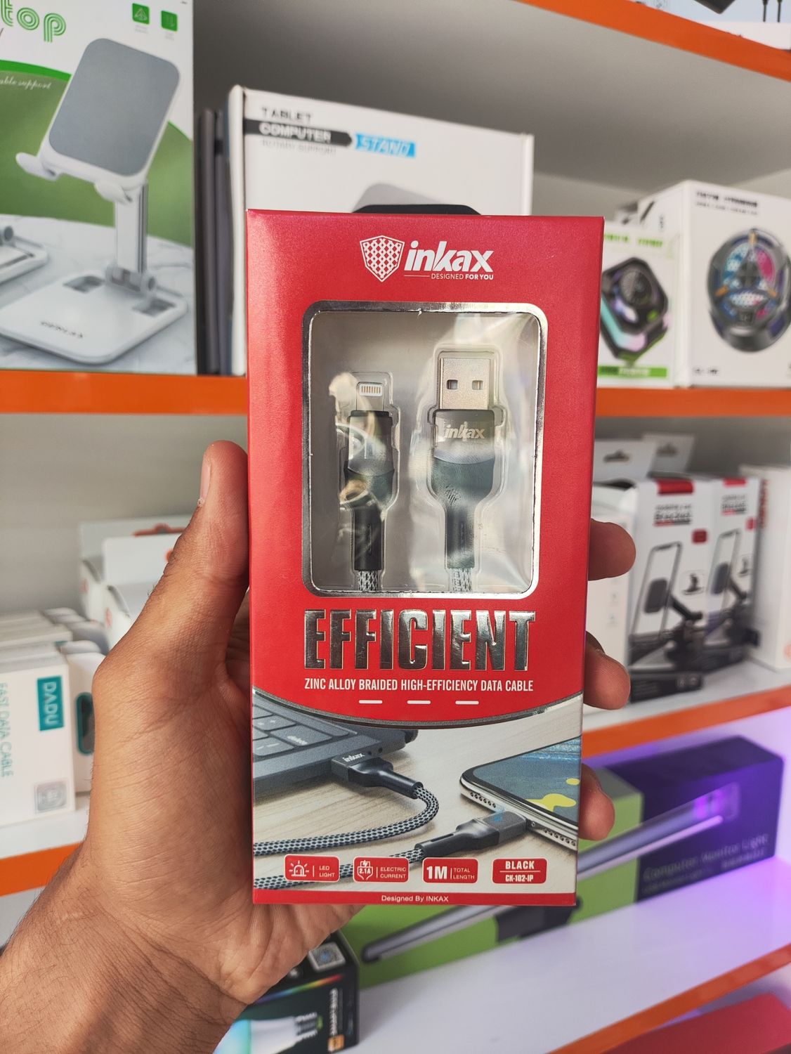 كيبل لايتنك ايفون inkax 103