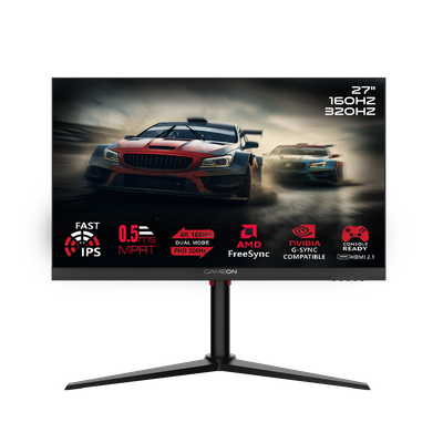 GAMEON GOSX27B Switch X Series 27&quot; Dual Switch 4K UHD/FHD, 160/320Hz