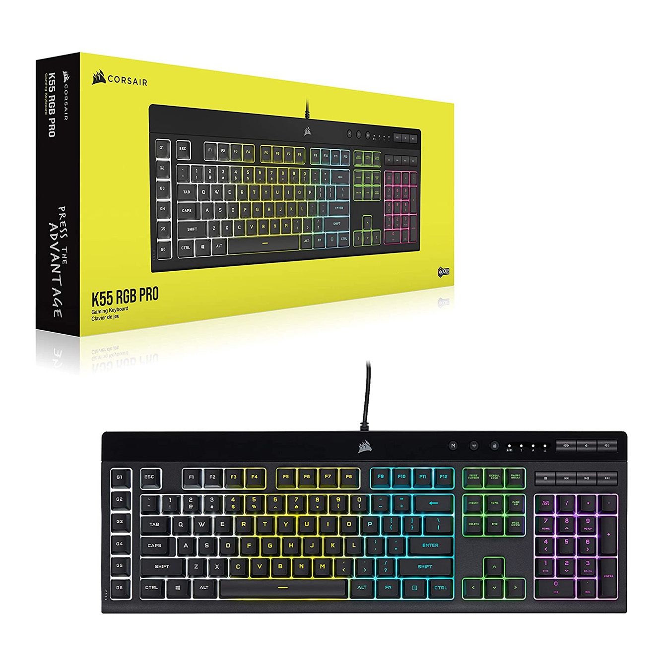 corsair keyboard k55 RGB
