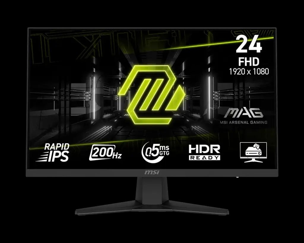 MSI MAG 244F 200Hz 0.5ms 24' Rapid IPS Monitor