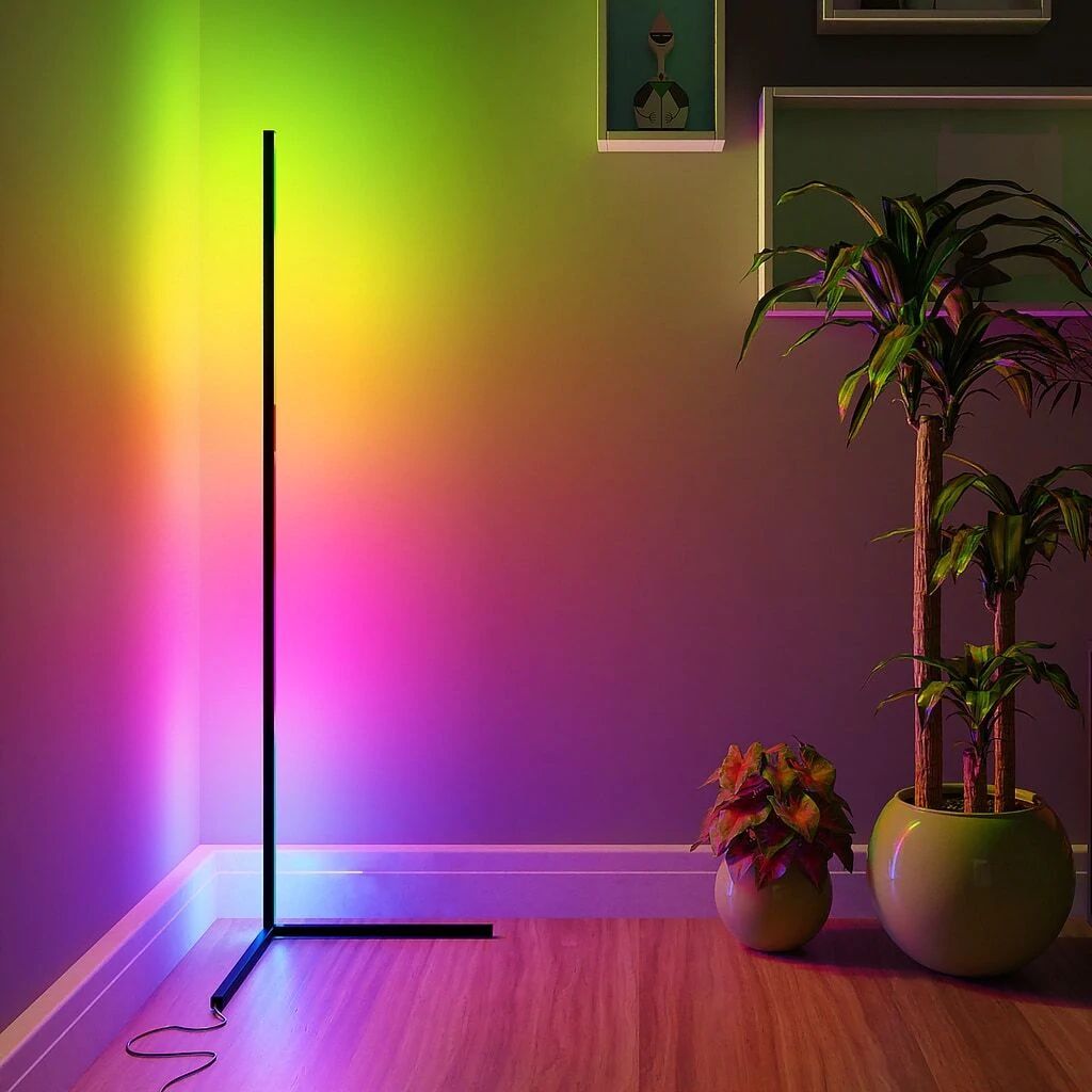 Led Corner Floor Lamp