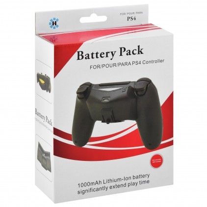 Additional battery for PS4 controller