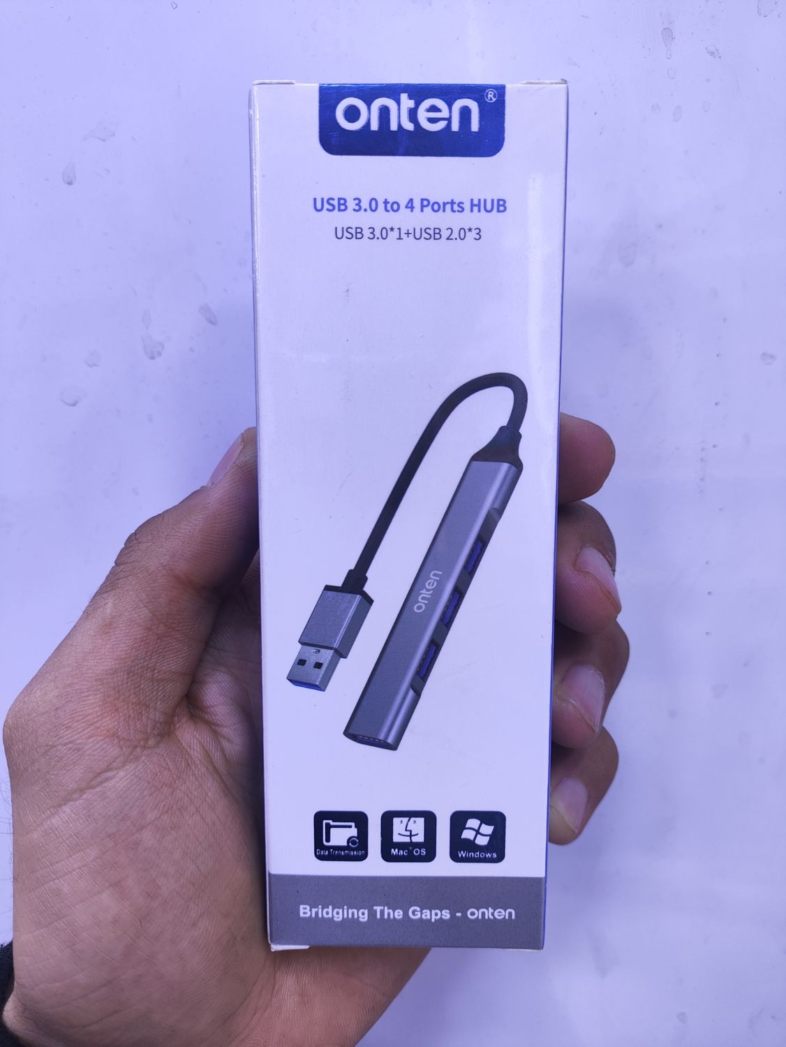 Onten USB 3.0 to 4 Ports Hub (Model OTN-5701