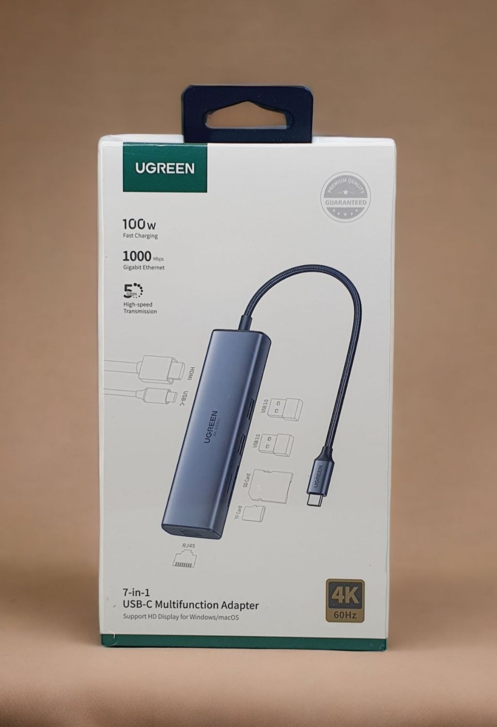 UGREEN 5-in-1 USB-C Multifunction Adapter.
