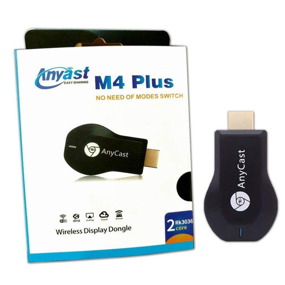M4 Plus WiFi HDMI Dongle &amp; Wireless Display for TV, Laptop, Desktop, Tablet, All Smartphone