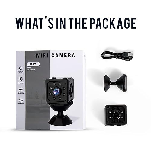 Security wifi Camera Indoor,Compact Indoor Plug-In Smart Security Camera,1080p HD Video,Night Vision,Motion