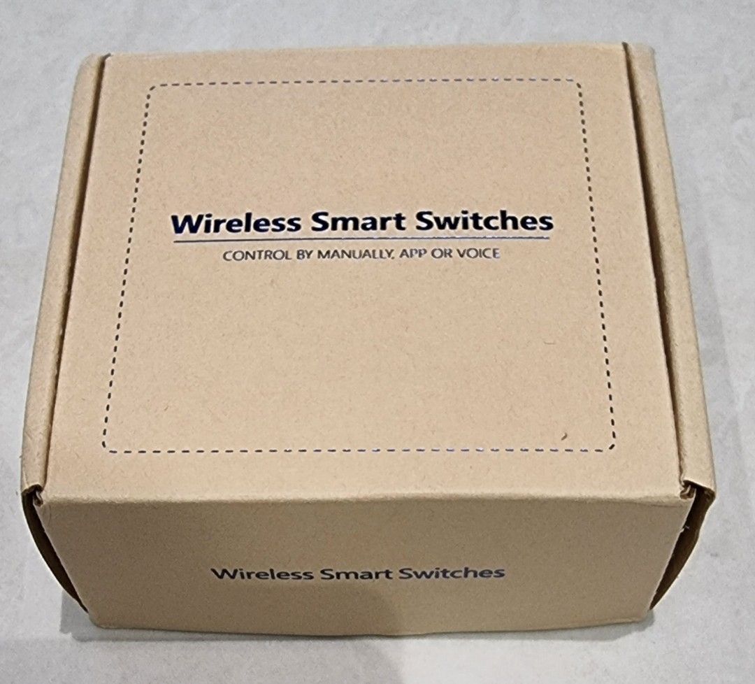 Wireless Smart Switch Control by manually, App Or Voice