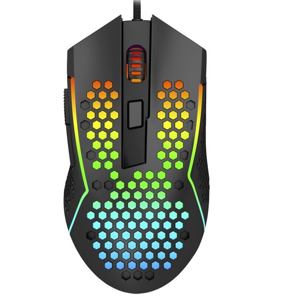 Redragon M987-K REAPING Lightweight Gaming Mouse, 12400 DPI (Black)