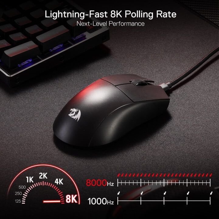 Redragon K1NG M996 wired 8khz 26,000 dpi