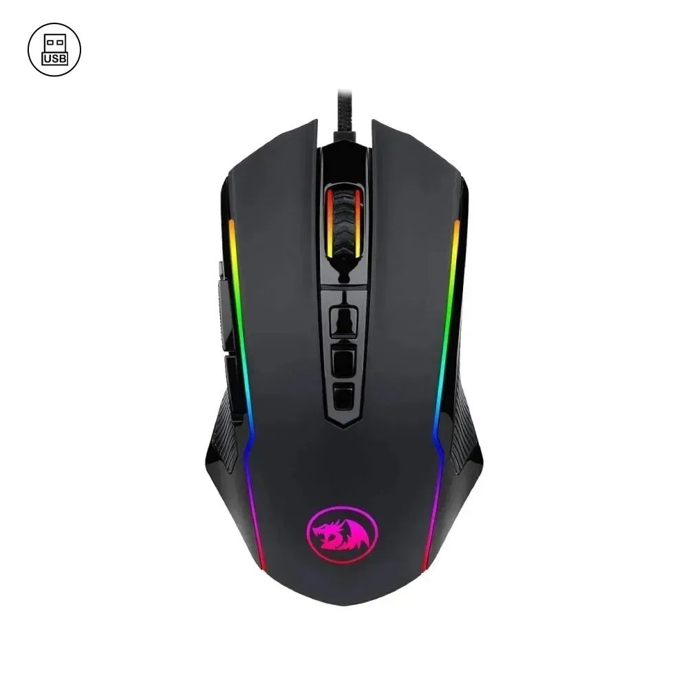 Redragon Ranger M910-K Basic Wired Gaming Mouse, RGB