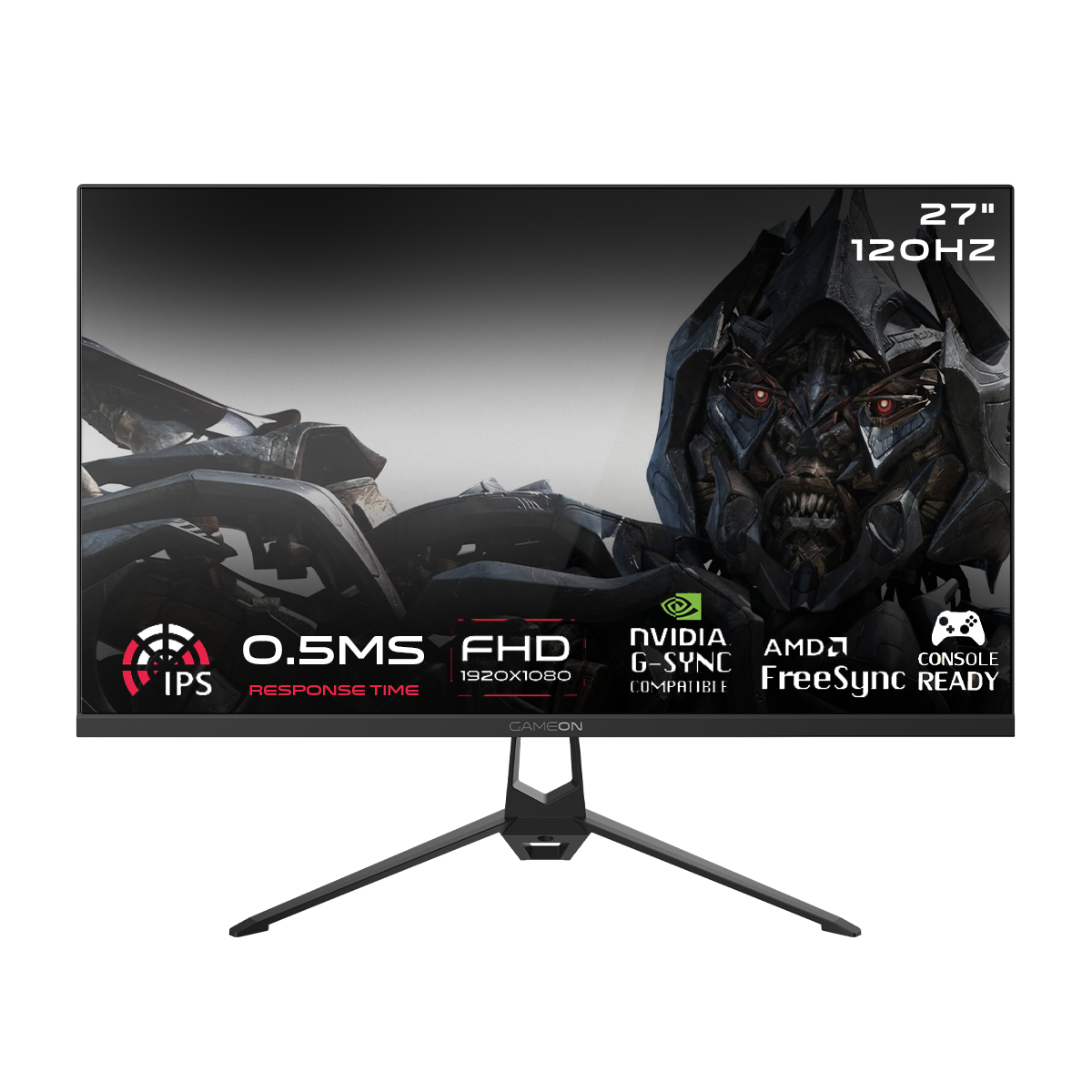 Game on 27 FHD 120HZ ips 0.5ms gaming monitor 