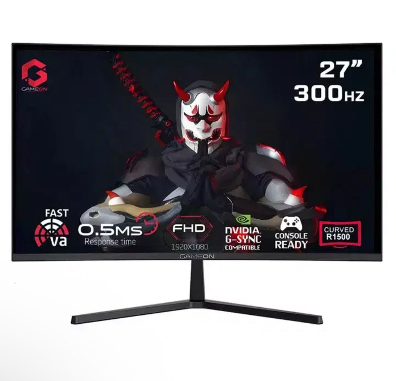 GAMEON GOC27F300 27" FHD, Ultra Fast 300 Hz, 0.5 ms, Fast VA