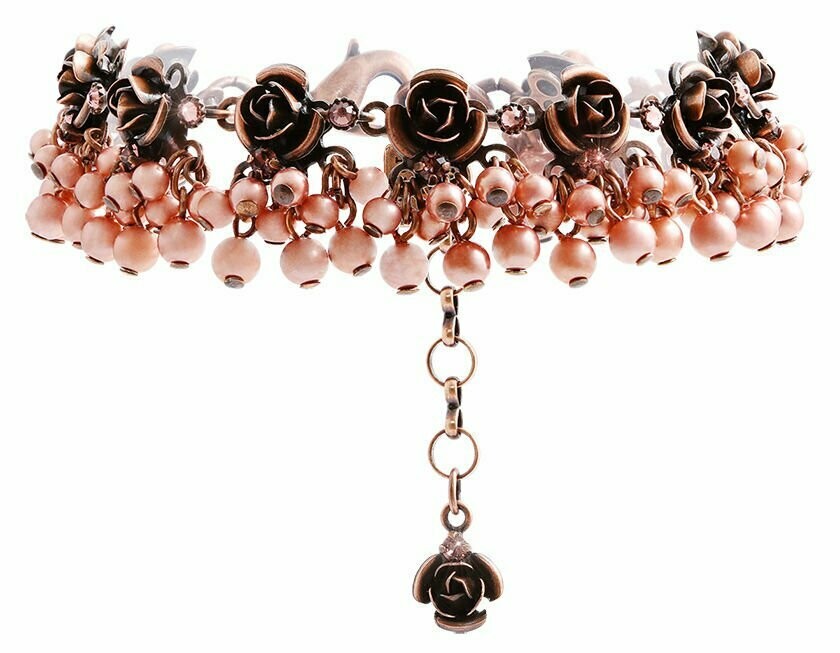 Konplott Armband "Indian Roses" rose