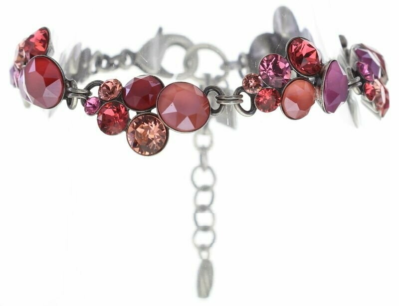Konplott Armband Konplott Armband "Petit Glamour" fuchsia , pink , beere