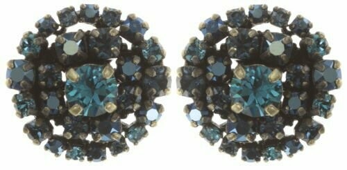 Konplott Ohrringe "Ballroom" multi blau/türkis
