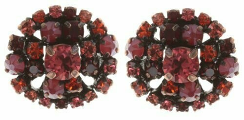 Konplott Ohrringe "Ballroom" fuchsia/rot/orange