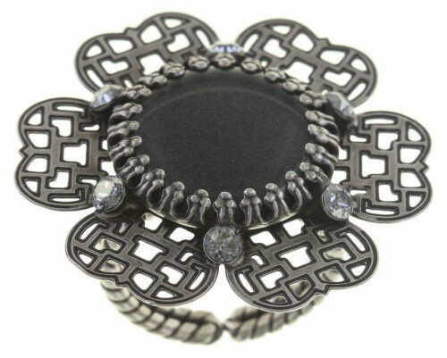 Konplott Ring Konplott Ring "Flower Shadow" grau
