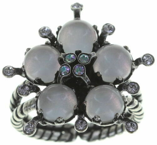 Konplott Ring "Country Spring" weiß