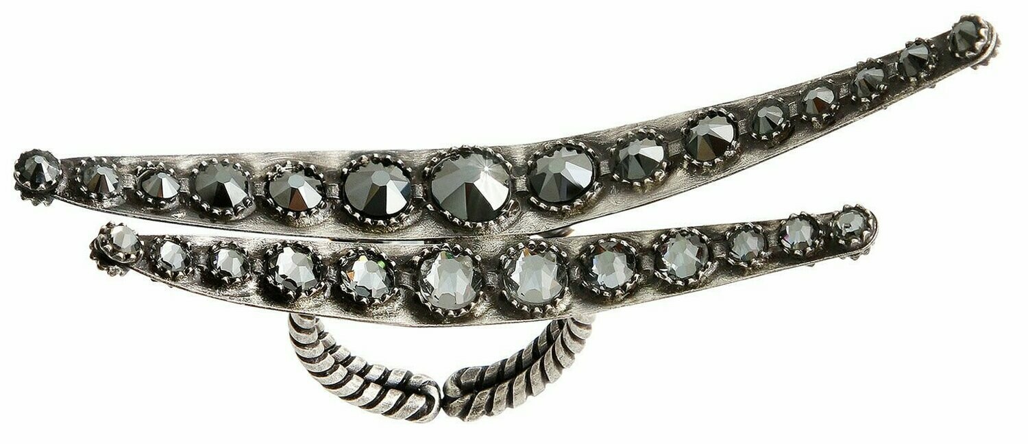 Konplott Ring "Global Glam De Luxe" schwarz