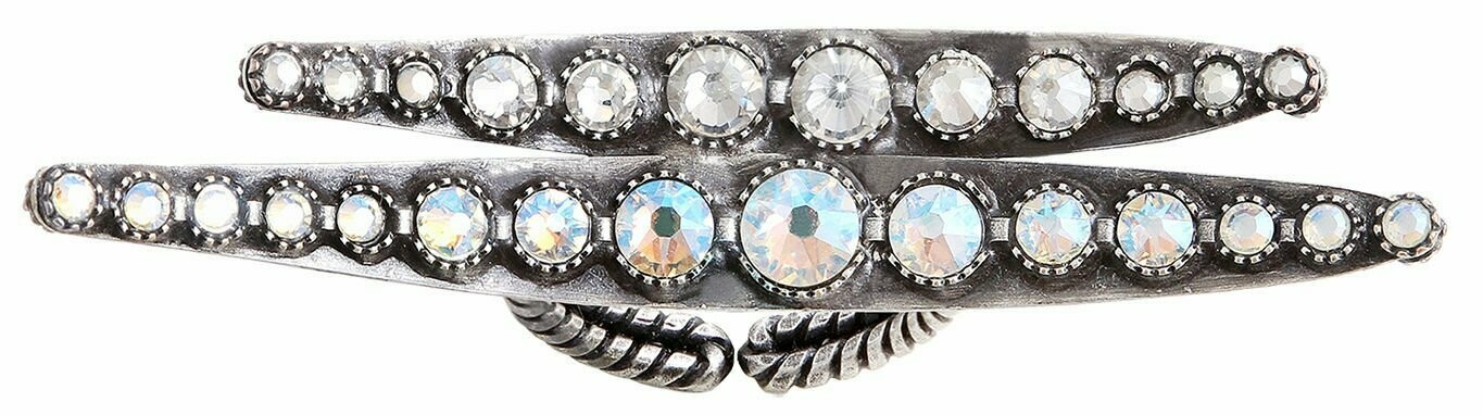 Konplott Ring "Global Glam De Luxe" weiß