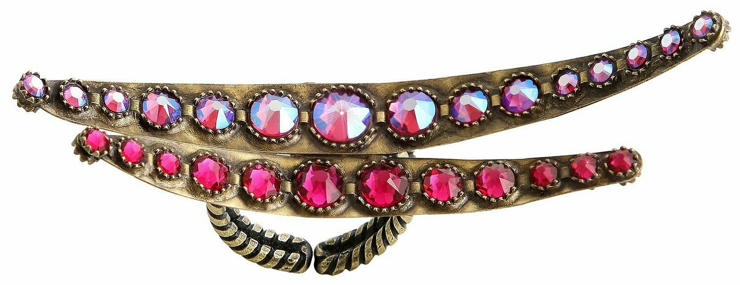 Konplott Ring "Global Glam De Luxe" pink/lila