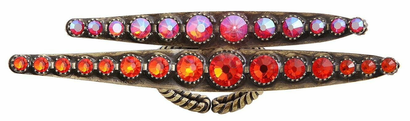 Konplott Ring "Global Glam De Luxe" pink/orange