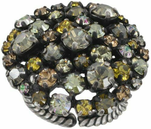 Konplott Ring "Ballroom" gelb/grau