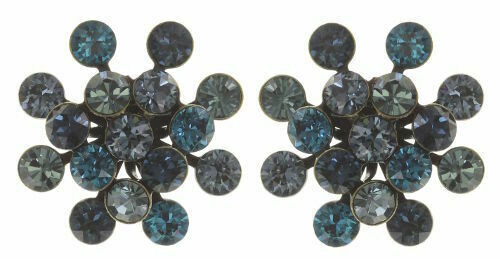 Konplott Ohrringe Konplott Ohrringe "Mafic Fireball" multi blau/türkis