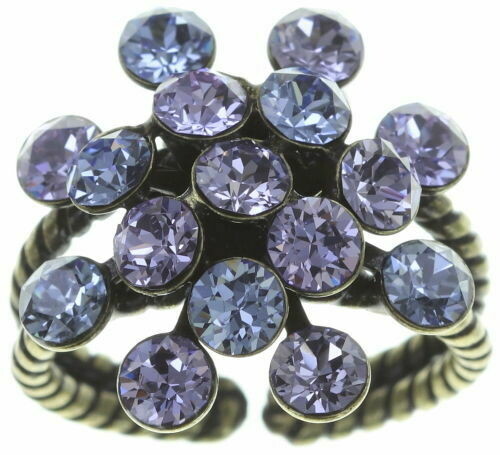 Konplott Ring "Magic Fireball" lila/blau