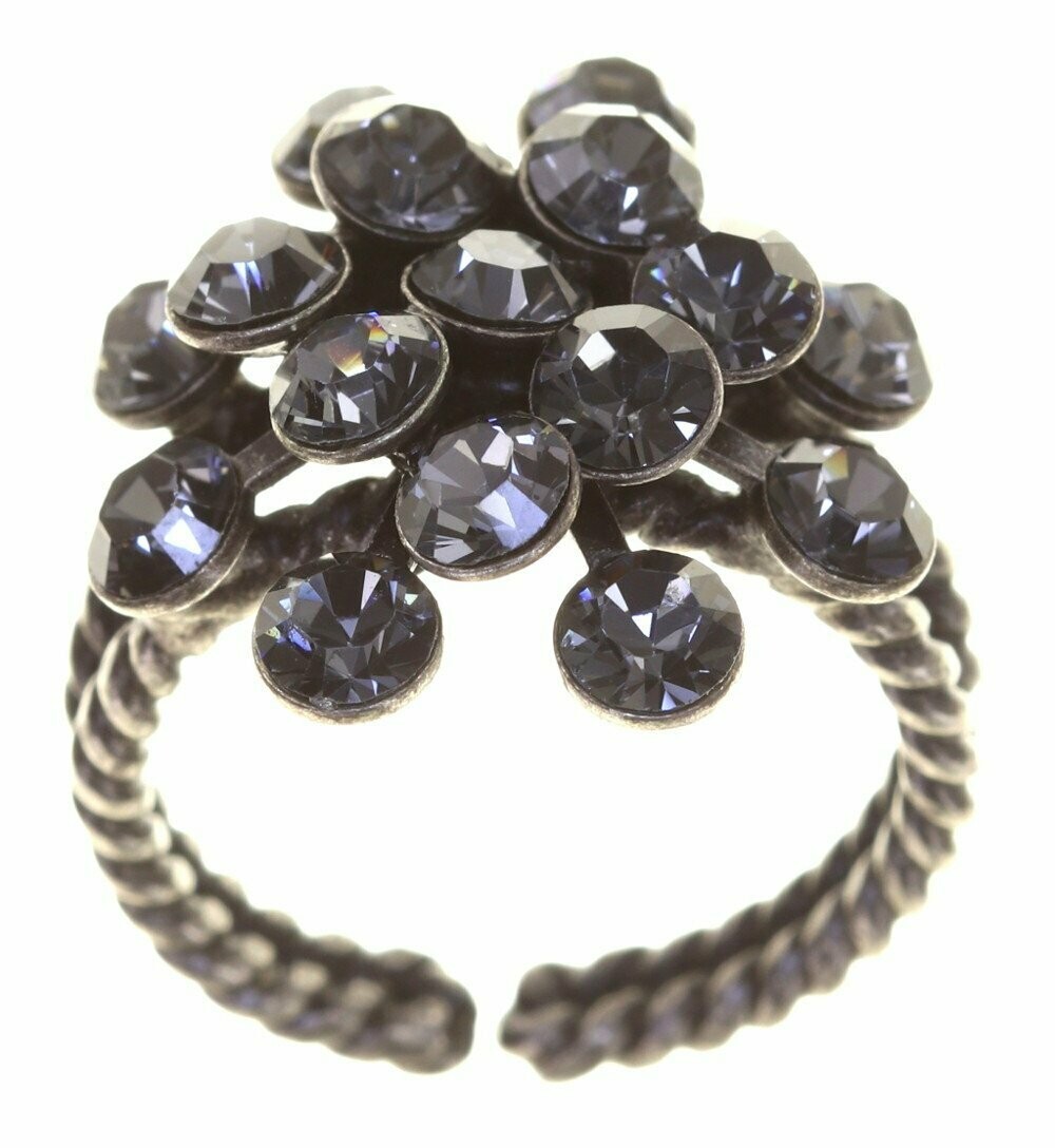 Konplott Ring "Magic Fireball" grau