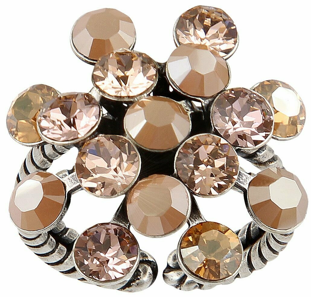 Konplott Ring "Magic Fireball" aprikot/beige