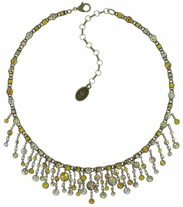 Konplott Kette "Waterfalls" multi gelb