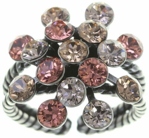 Konplott Ring "Magic Fireball" multi rose/koralle