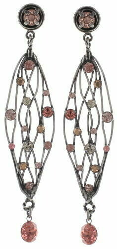 Konplott Ohrringe Konplott Ohrringe "Cages" multi rose