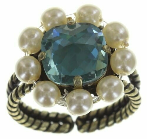 ​Konplott Ring "Pirates in Paris"grünblau