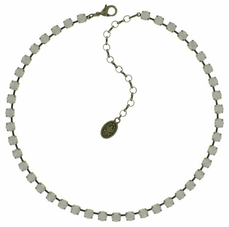 Konplott Kette "Colour Snake" weiß-opal