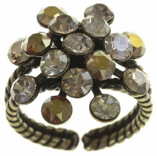 Konplott Ring "Magic Fireball" multi beige/braun