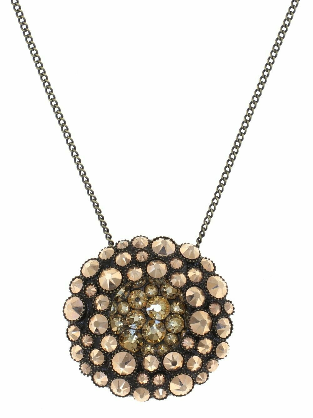 Konplott Kette "Inside Out" beige / braun