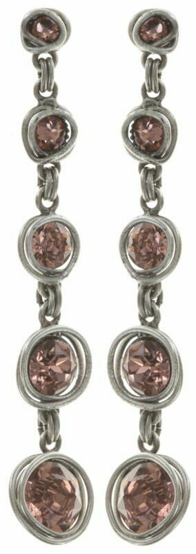 Konplott Ohrringe Konplott Ohrringe "Sparkle Twist" rosa