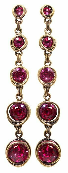 Konplott Ohrringe "Sparkle Twist" pink