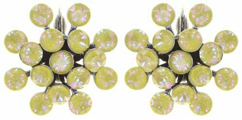Konplott Ohrringe "Magic Fireball" gelb Shiny