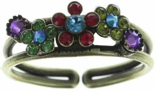 Konplott Ring "Lost Garden" dark multi