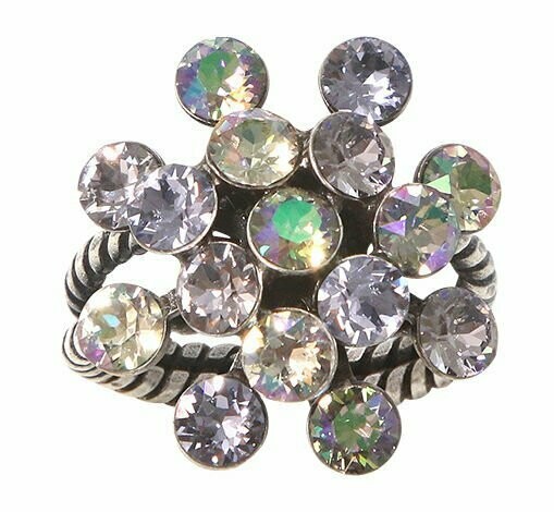 Konplott Ring "Magic Fireball" blau/lila
