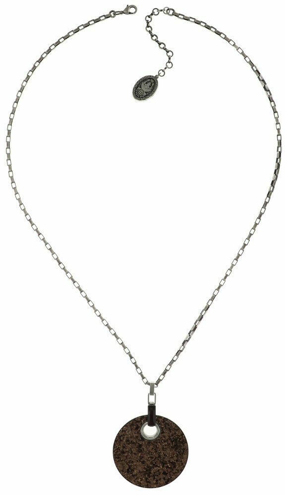 Konplott Kette "Studio 54" lang braun