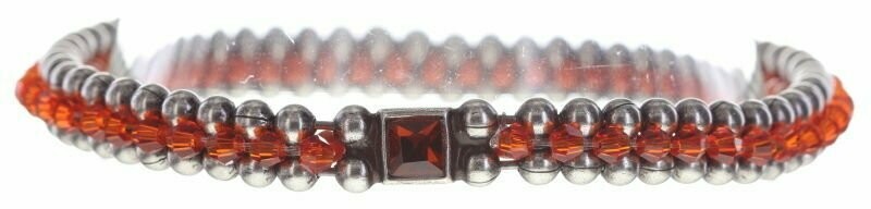 Konplott Armband "Bead Snakes" rot/orange